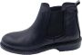 Online Express Chelsea Boots- Heren laarzen- Heren schoenen 1029- Leather- Zwart - Thumbnail 2