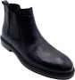 Online Express Chelsea Boots- Heren laarzen- Heren schoenen 1029- Leather- Zwart - Thumbnail 3