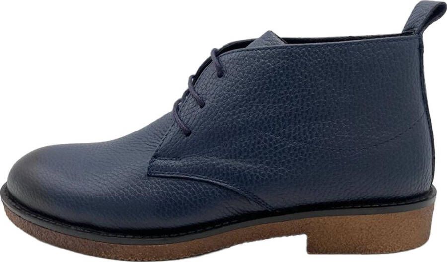 Online Express Veterschoenen Klassieke comfortabel schoen voor mode bewuste mannen Innovatieve premium Citytray 1035 Echt leer Blauw - Foto 2