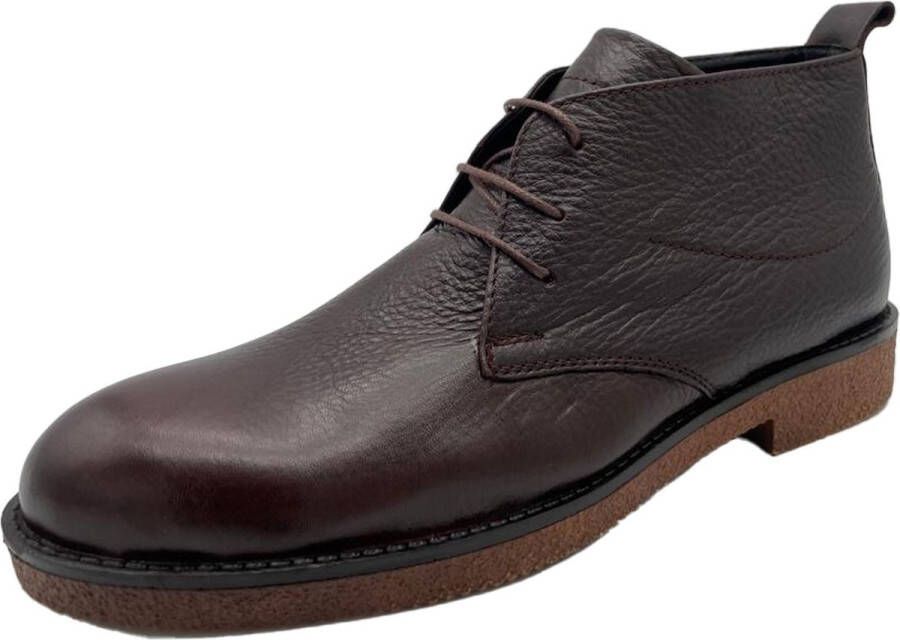 Online Express Veterschoenen Klassieke comfortabel schoen voor mode bewuste mannen Innovatieve premium Citytray 1035 Echt leer Bruin - Foto 4