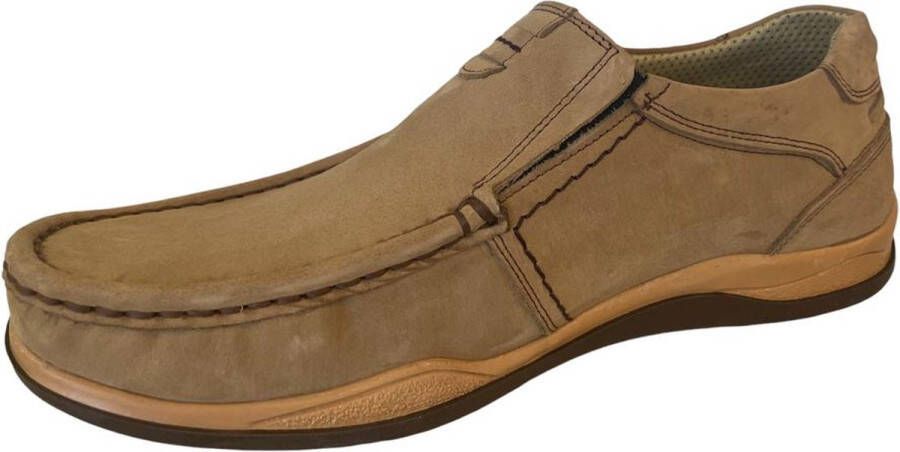 Online Express Schoenen Mannenschoenen Mocassins heren Loafers schoenen Heren comfort instapper Hand made 220 1 Echt leer Camel - Foto 2