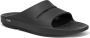 OOfos Ooahh Slipper Heren rubberen sandalen Black - Thumbnail 7