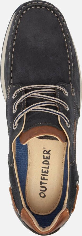 Outfielder Veterschoenen blauw Nubuck