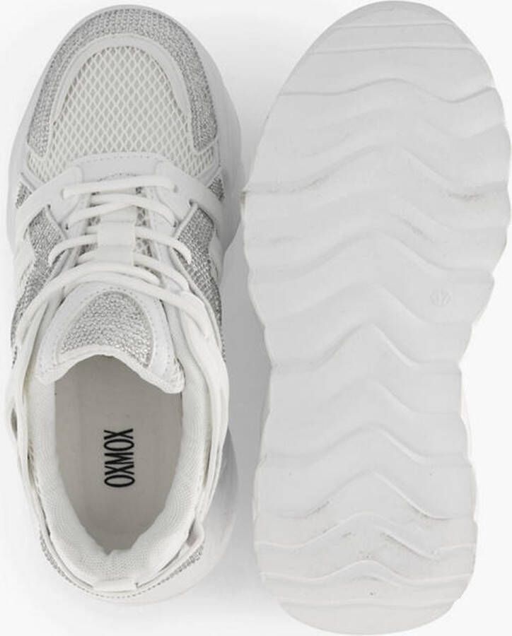 Oxmox Witte chunky sneaker - Foto 3