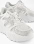 Oxmox Witte chunky sneaker - Thumbnail 5