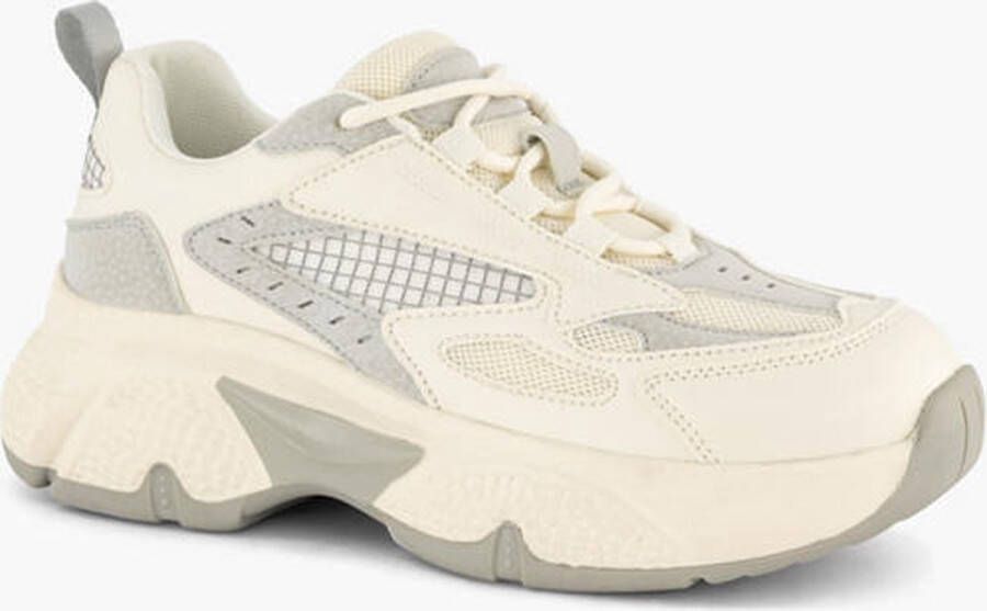 Oxmox Witte chunky sneaker - Foto 5