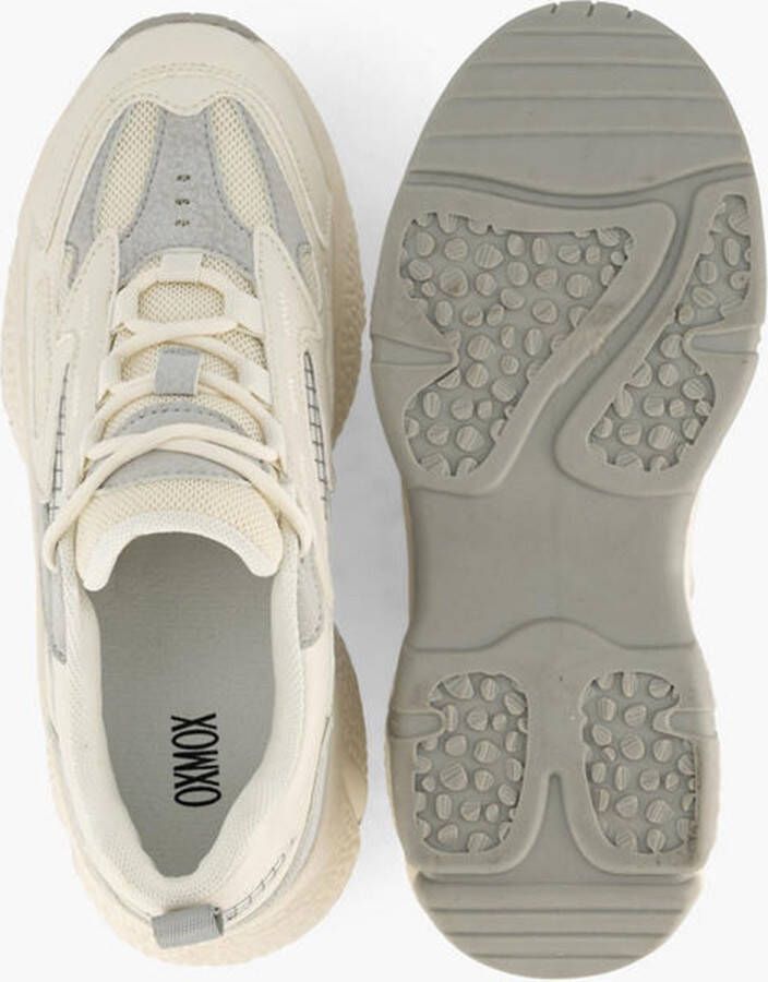 Oxmox Witte chunky sneaker - Foto 6