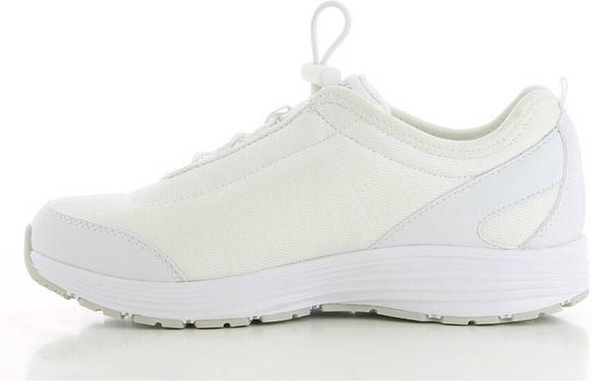 OXYPAS MAUD : Ultracomfortabele sneaker voor dames met antislipzool Wit