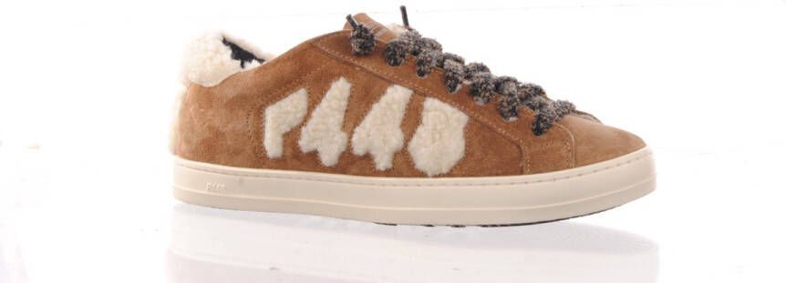 P448 John Wmn Lage sneakers Dames Bruin - Foto 7