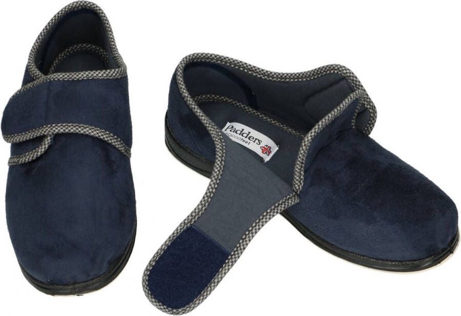 Padders -Heren blauw donker pantoffels & slippers - Foto 3