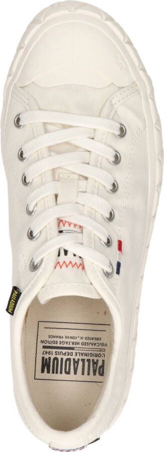 Palladium Palla Ace Low Sneakers wit Canvas Dames