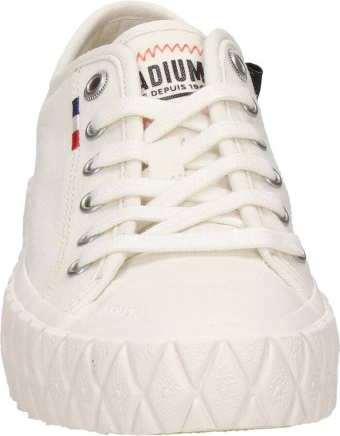 Palladium Palla Ace Low Sneakers wit Canvas Dames