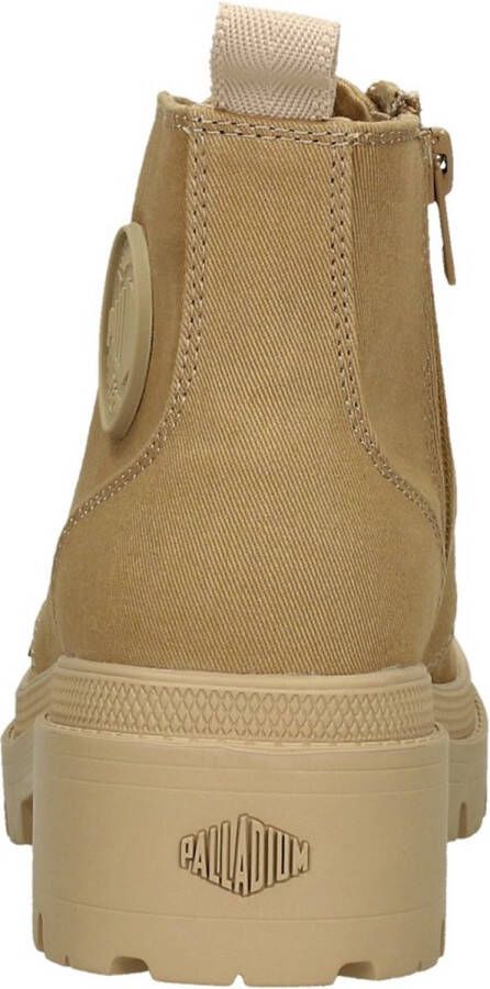 Palladium Pallabase Veterboots bruin Canvas Dames