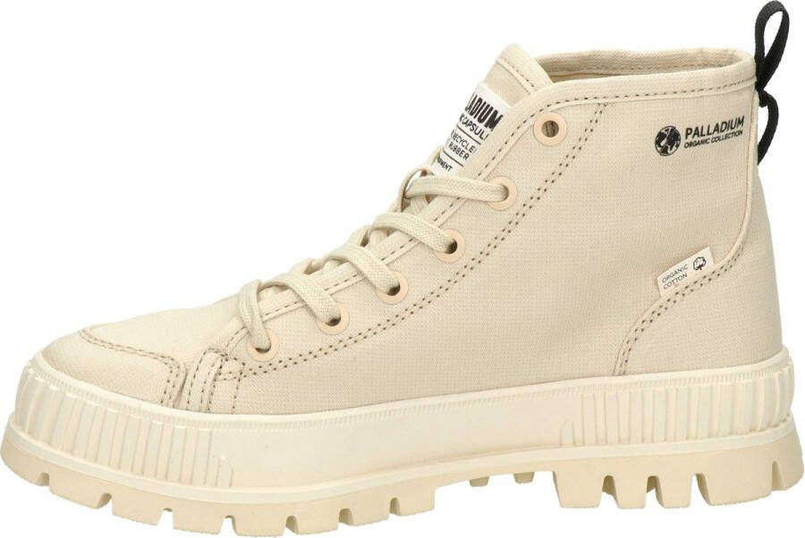 Palladium Pallashock Veterboots beige Canvas Dames