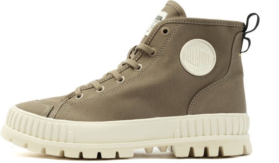 Palladium Pallashock Veterschoenen Hoog groen