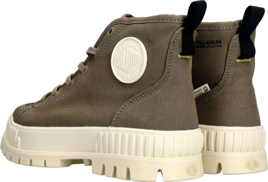 Palladium Pallashock Veterschoenen Hoog groen