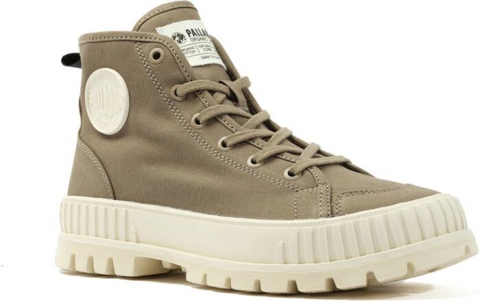 Palladium Pallashock Veterschoenen Hoog Groen