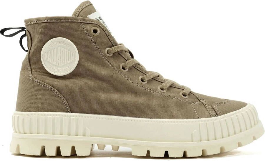 Palladium Pallashock Veterschoenen Hoog Groen