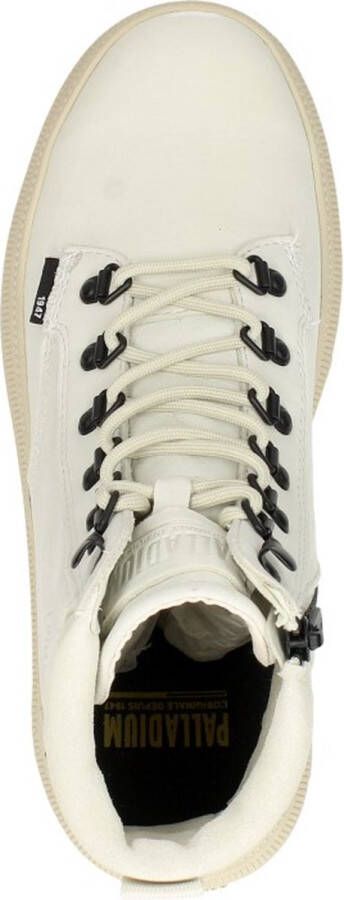 Palladium PALLATROOPER HKR VeterlaarzenHoge sneakersDames veterschoenenHalf-hoge schoenen Zwart