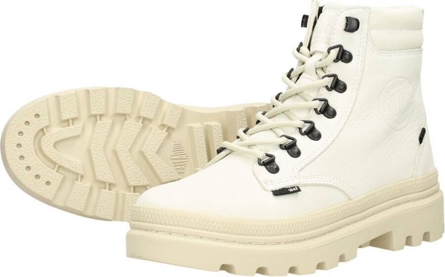 Palladium PALLATROOPER HKR VeterlaarzenHoge sneakersDames veterschoenenHalf-hoge schoenen Zwart