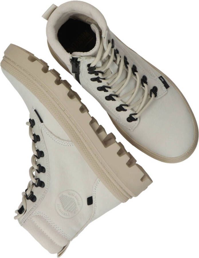 Palladium PALLATROOPER HKR VeterlaarzenHoge sneakersDames veterschoenenHalf-hoge schoenen Zwart