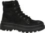 Palladium PALLATROOPER HKR Volwassenen VeterlaarzenHoge sneakersDames veterschoenenHalf-hoge schoenen Zwart - Thumbnail 16