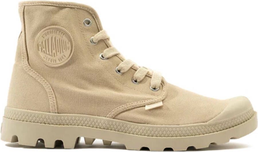 Palladium Pampa Hi 02352-221-M Mannen Beige Sneakers