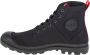 Palladium Pampa Hi Army 78583-008-M Unisex Zwart Sneakers - Thumbnail 6