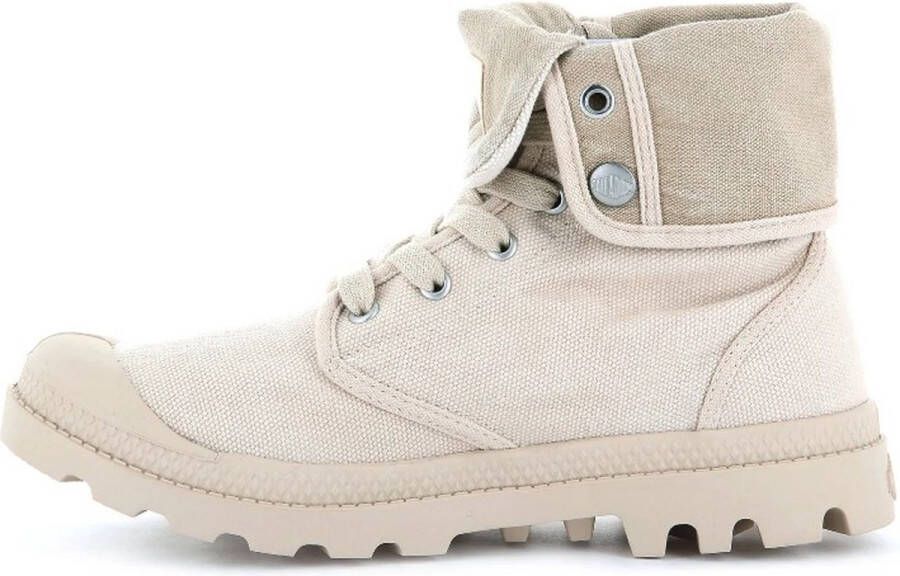 Palladium Pampa hi beige Canvas Dames