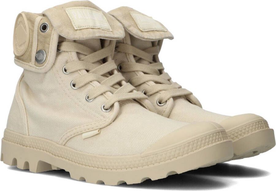 Palladium Pampa hi beige Canvas Dames