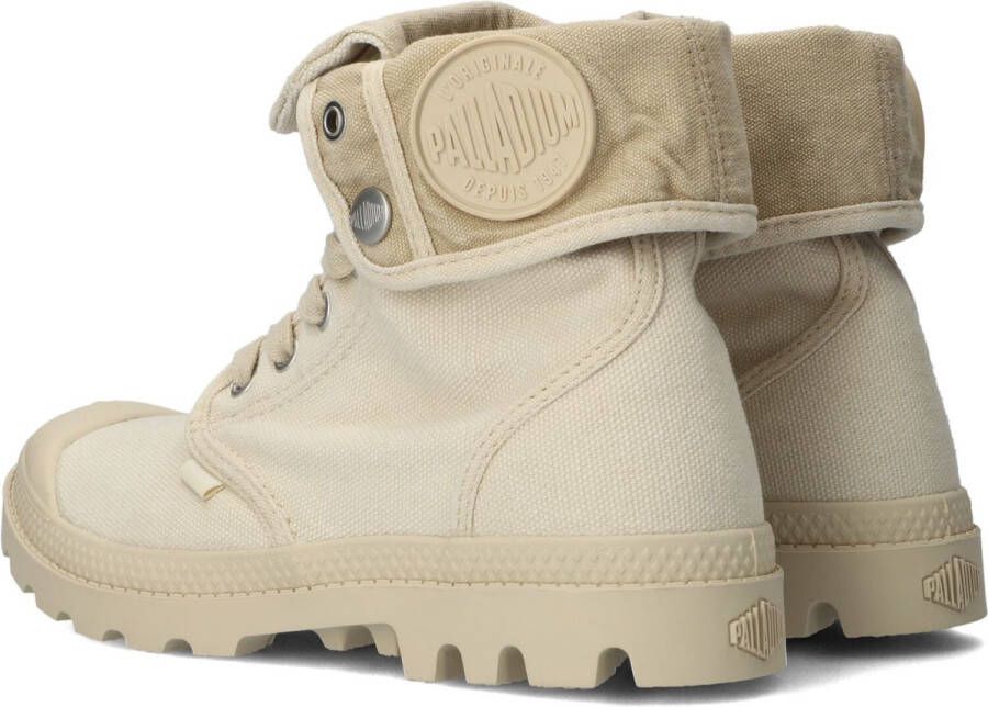 Palladium Pampa hi beige Canvas Dames