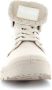 Palladium Womens Pampa Hi Veterboots Laarzen Met Veters Dames Beige - Thumbnail 8