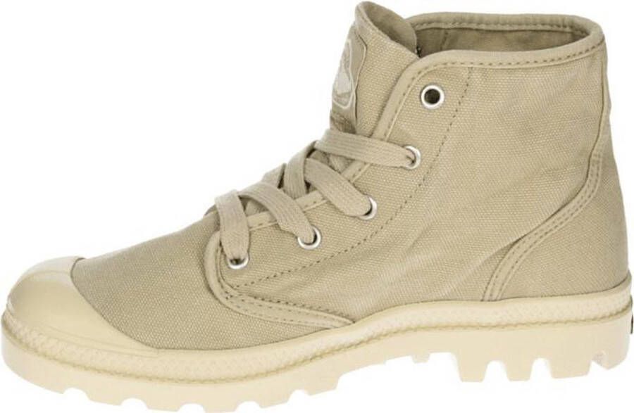 Palladium Pampa Hi Canvas Damesschoen Beige