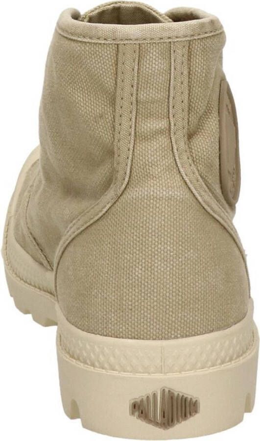 Palladium Pampa Hi Canvas Damesschoen Beige