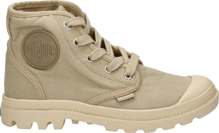 Palladium Pampa Hi dames veterboot Beige