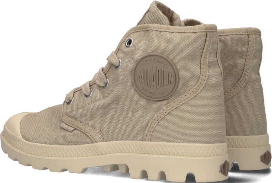 Palladium Pampa Hi Sahara Ecru Wandelschoenen Dames