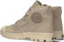 Palladium Womens Pampa Hi Veterboots Laarzen Met Veters Dames Beige - Thumbnail 14