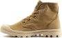 Palladium Womens Pampa Hi Veterboots Laarzen Met Veters Dames Beige - Thumbnail 10