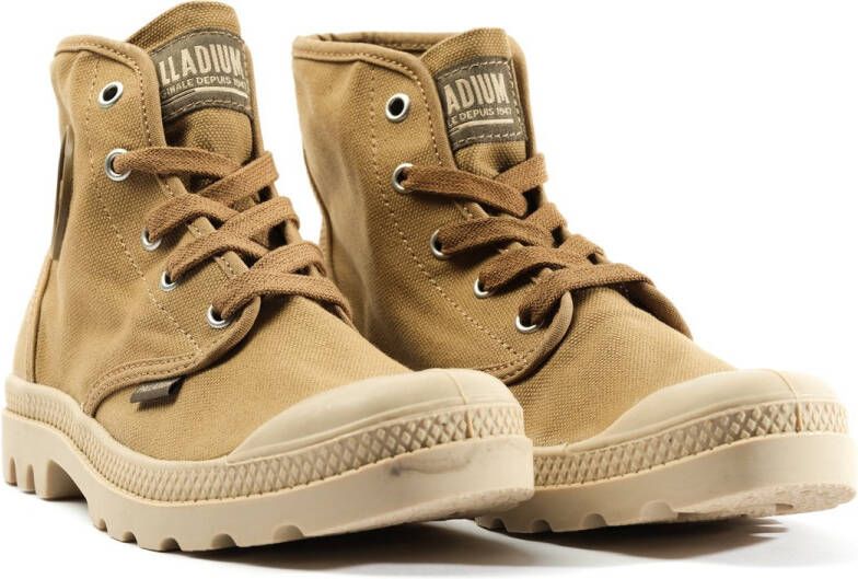 Palladium Pampa Hi Veterschoenen Hoog Cognac