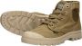 Palladium Womens Pampa Hi Veterboots Laarzen Met Veters Dames Beige - Thumbnail 6