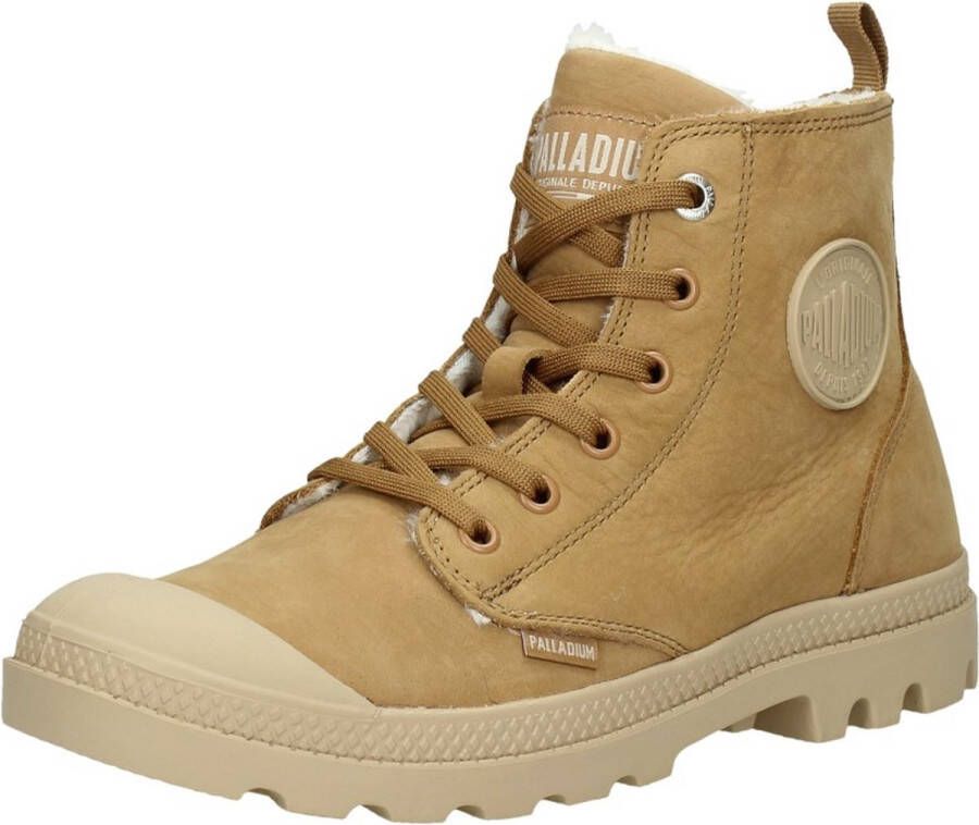 Palladium Pampa Hi Zip WL Dear Brown Wandelschoenen Dames