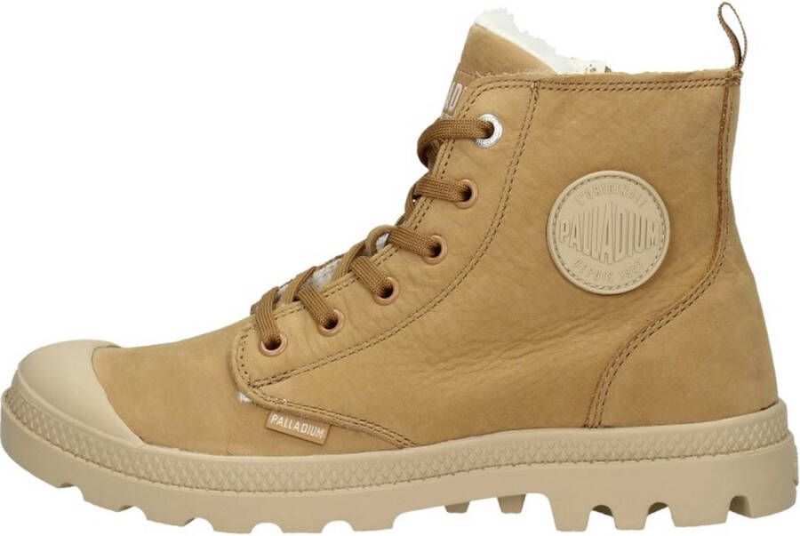 Palladium Pampa Hi Zip WL Dear Brown Wandelschoenen Dames