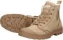 Palladium PAMPA HI ZIP WL Volwassenen VeterlaarzenHoge sneakersDames veterschoenenHalf-hoge schoenen Taupe - Thumbnail 11