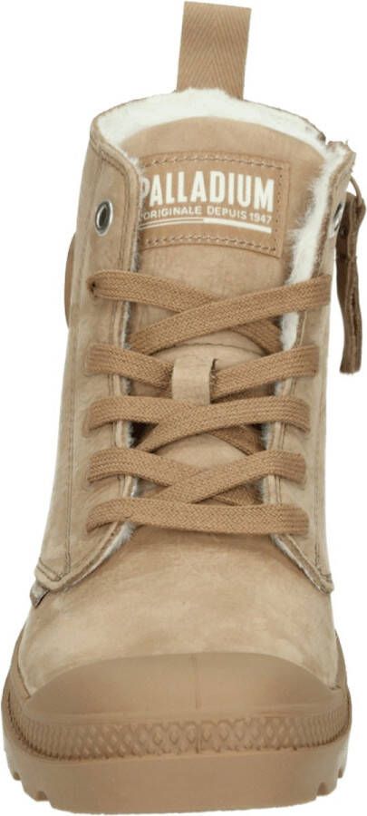 Palladium Pampa Hi Zip WL Nude Brown Wandelschoenen Dames