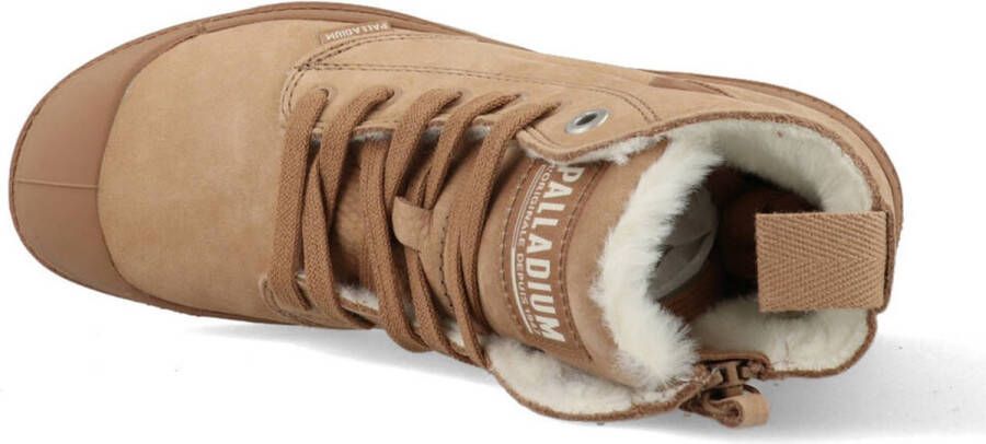 Palladium Pampa Hi Zip WL Nude Brown Wandelschoenen Dames