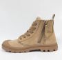 Palladium PAMPA HI ZIP WL Volwassenen VeterlaarzenHoge sneakersDames veterschoenenHalf-hoge schoenen Taupe - Thumbnail 7