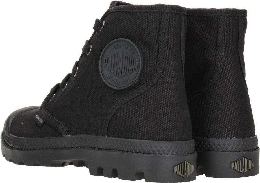 Palladium Pampa Hi zwart Canvas Dames