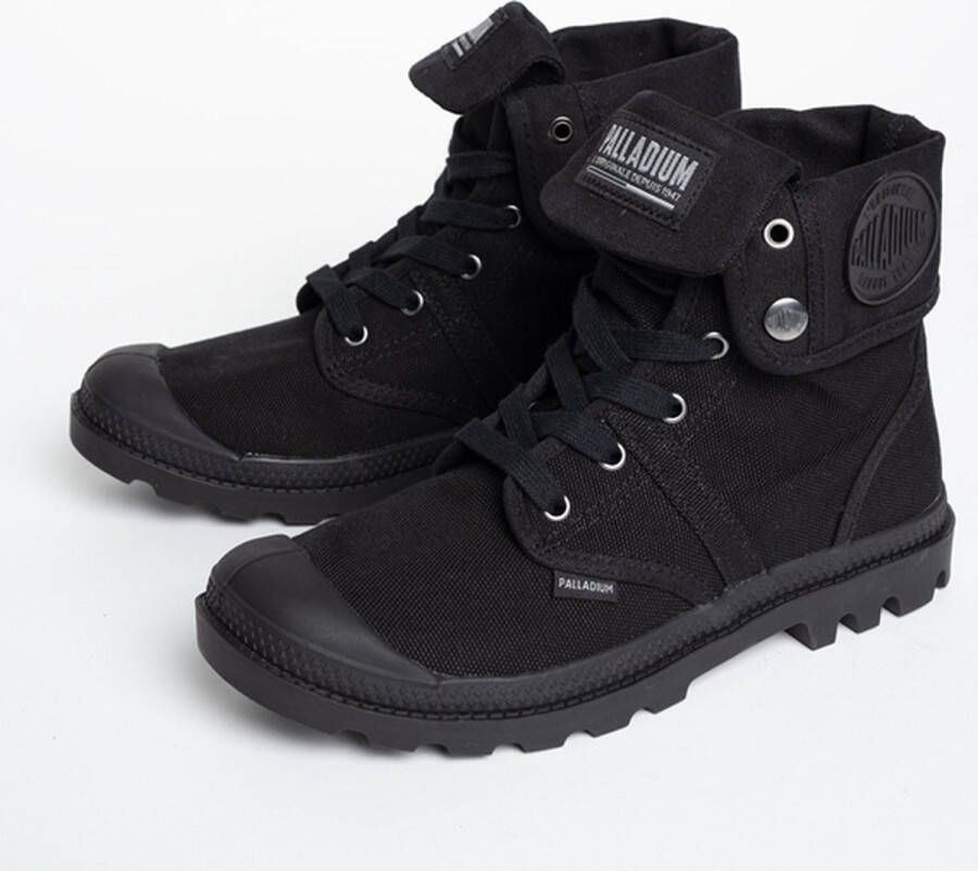 Palladium Pampa Hi zwart Canvas Dames