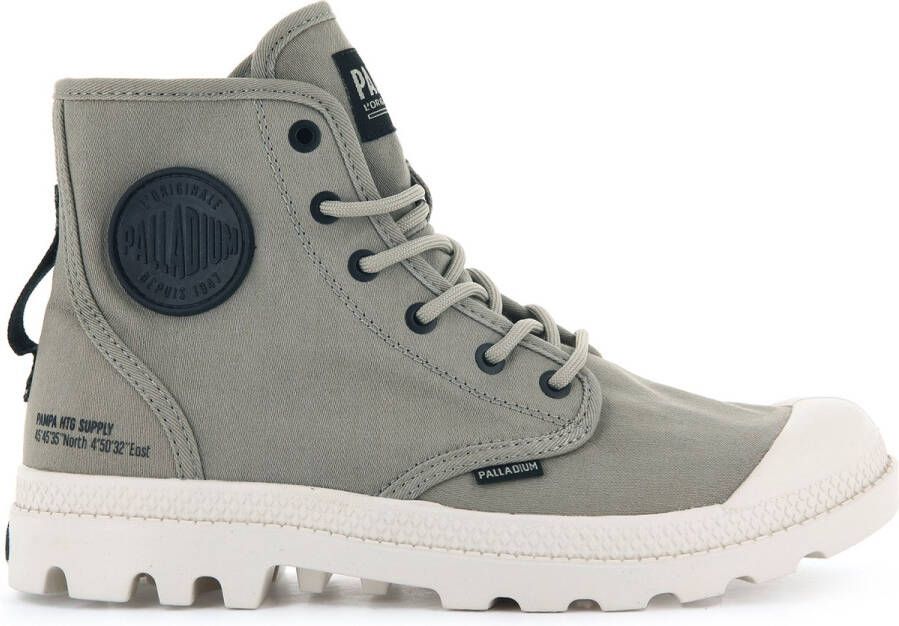 Palladium PAMPA HIGH HTG SUPLLY M Volwassenen Half-hoge schoenenPopulaire damesschoenen Groen