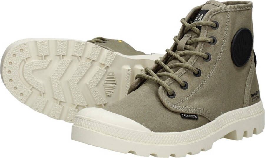 Palladium PAMPA HIGH HTG SUPLLY M Volwassenen Half-hoge schoenenPopulaire damesschoenen Groen